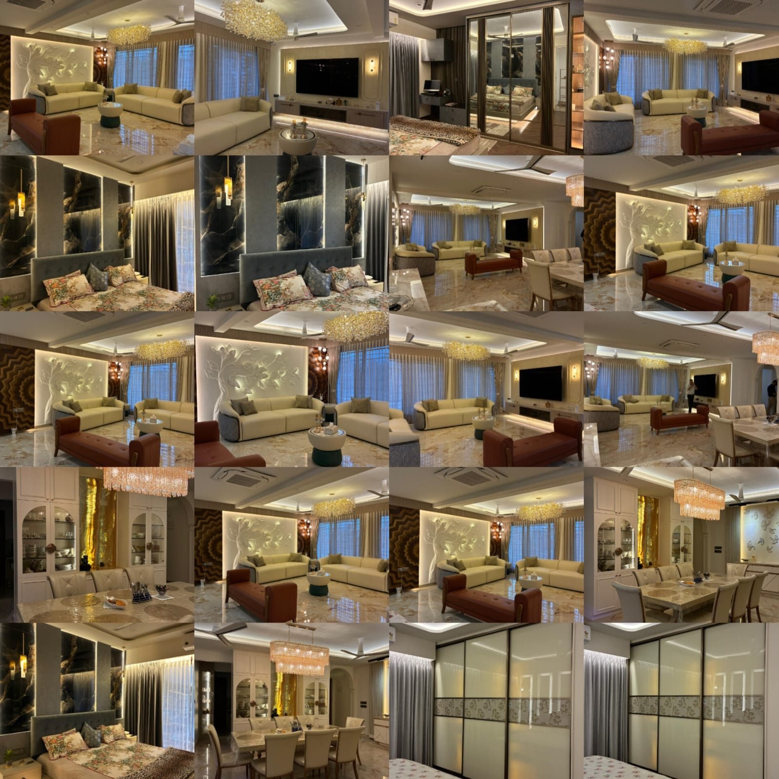 Rooms from a Bengaluru residence